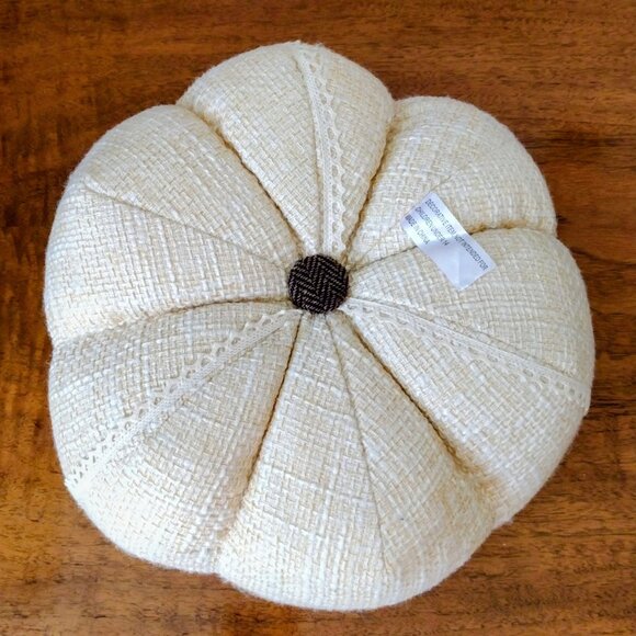 Fall Autumn Boucle Tweed Fabric Pumpkin - Picture 5 of 7